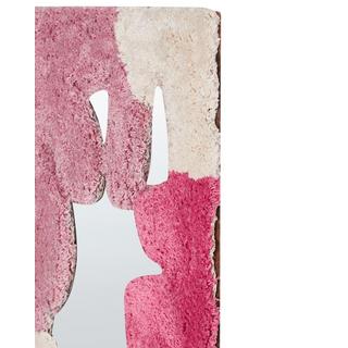 Beliani Wandspiegel aus Baumwolle Retro CAGERI  