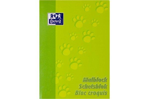 Oxford OXFORD Malblock A4 100050303 blanko,90g 100 Blatt  