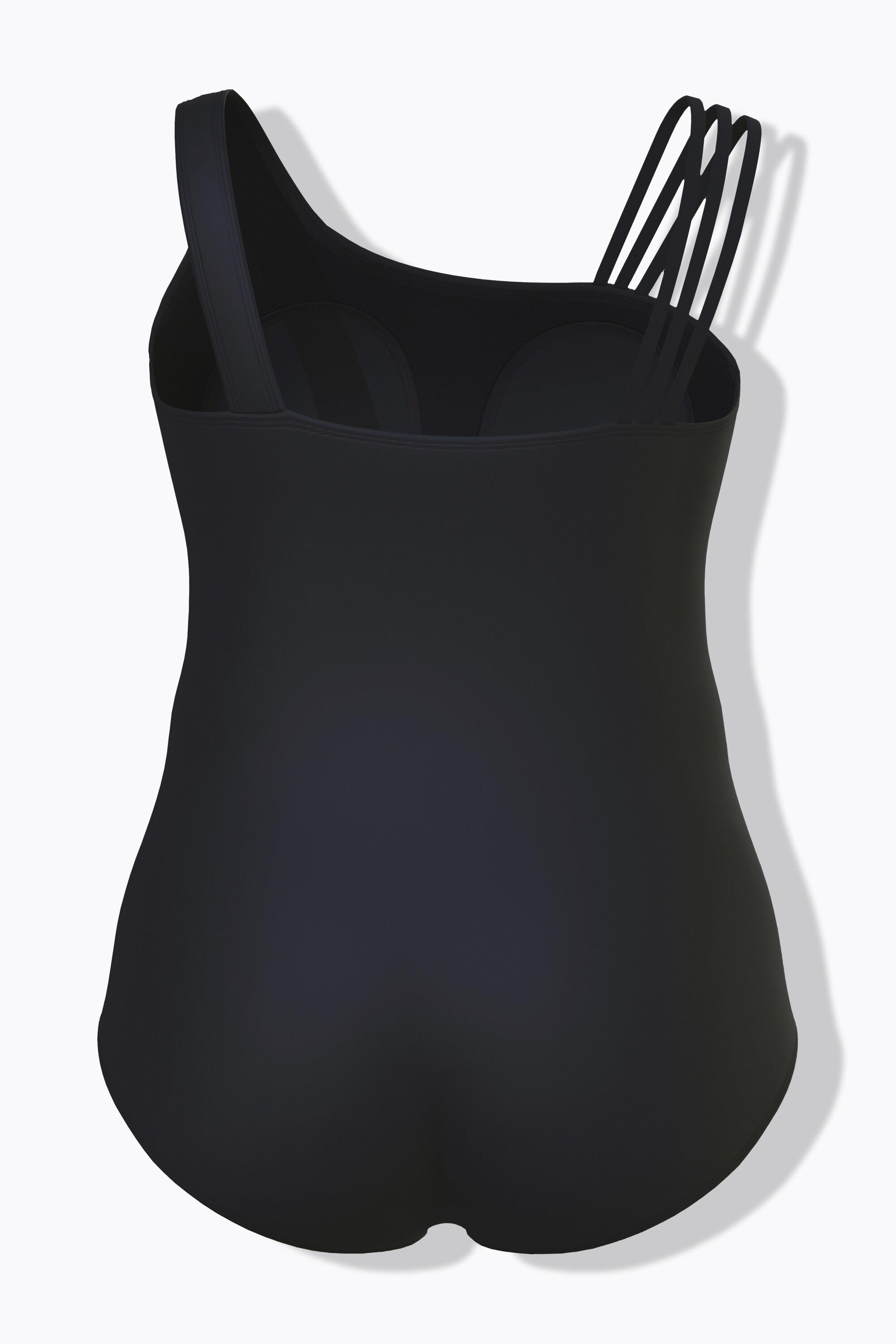 Ulla Popken Costume da bagno Stampa barocca Coppe morbide Spallina divisa  