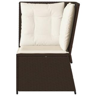 VidaXL Gartensofa poly-rattan  