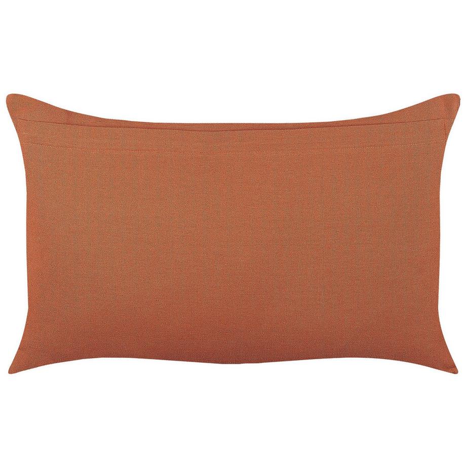 Beliani Dekokissen 2er Set aus Baumwolle Boho ALBIUM  