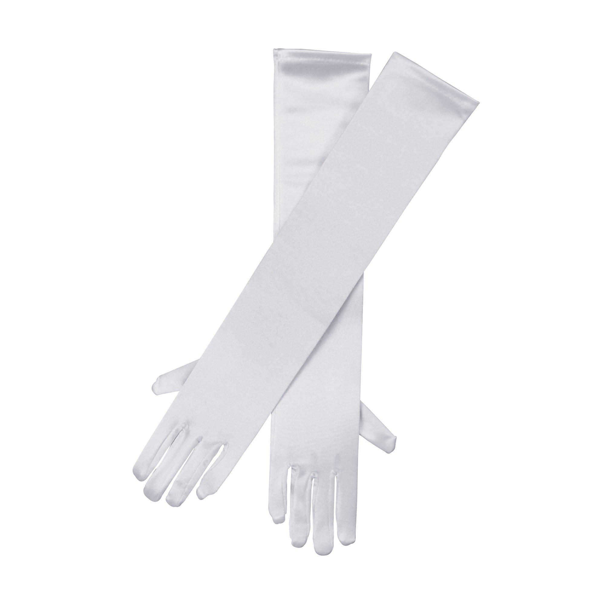 Bristol Novelty  Handschuhe im SatinLook, lang, 1 Paar 