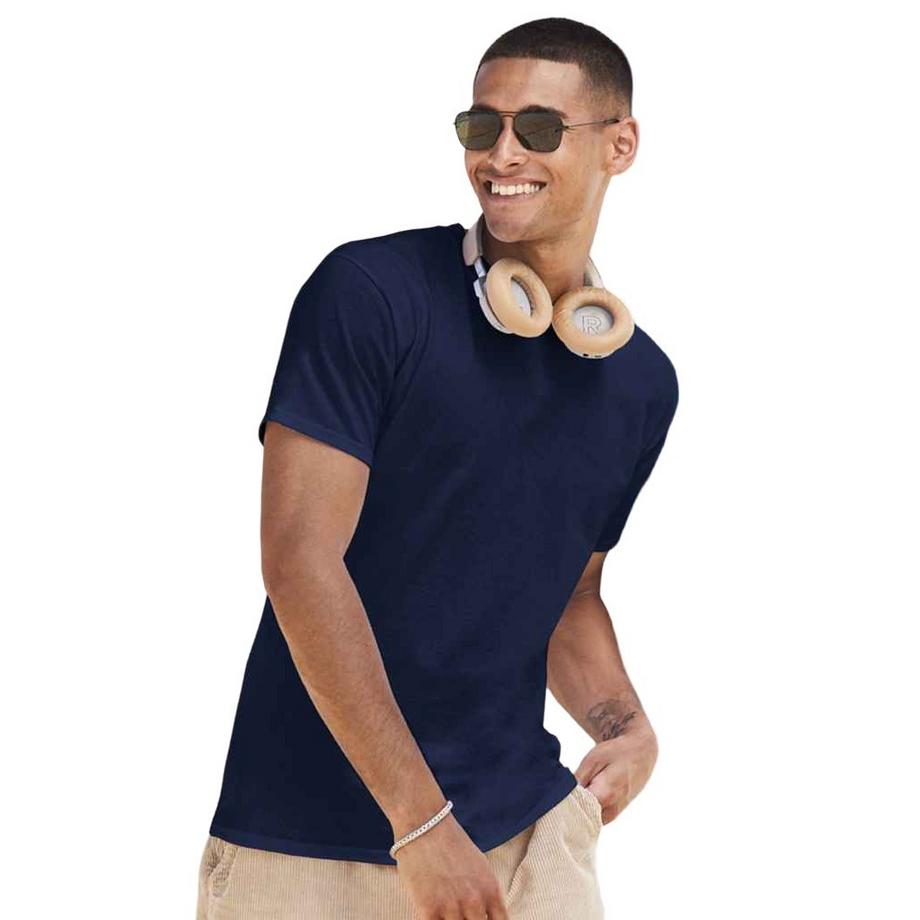 Fruit of the Loom T-Shirt Unisexe Manches Courtes Col Rond  