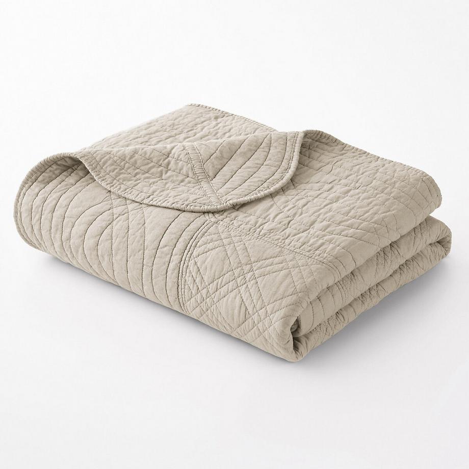 La Redoute Intérieurs Sofa-Überwurf Scenario mit Zickzack-Muster  