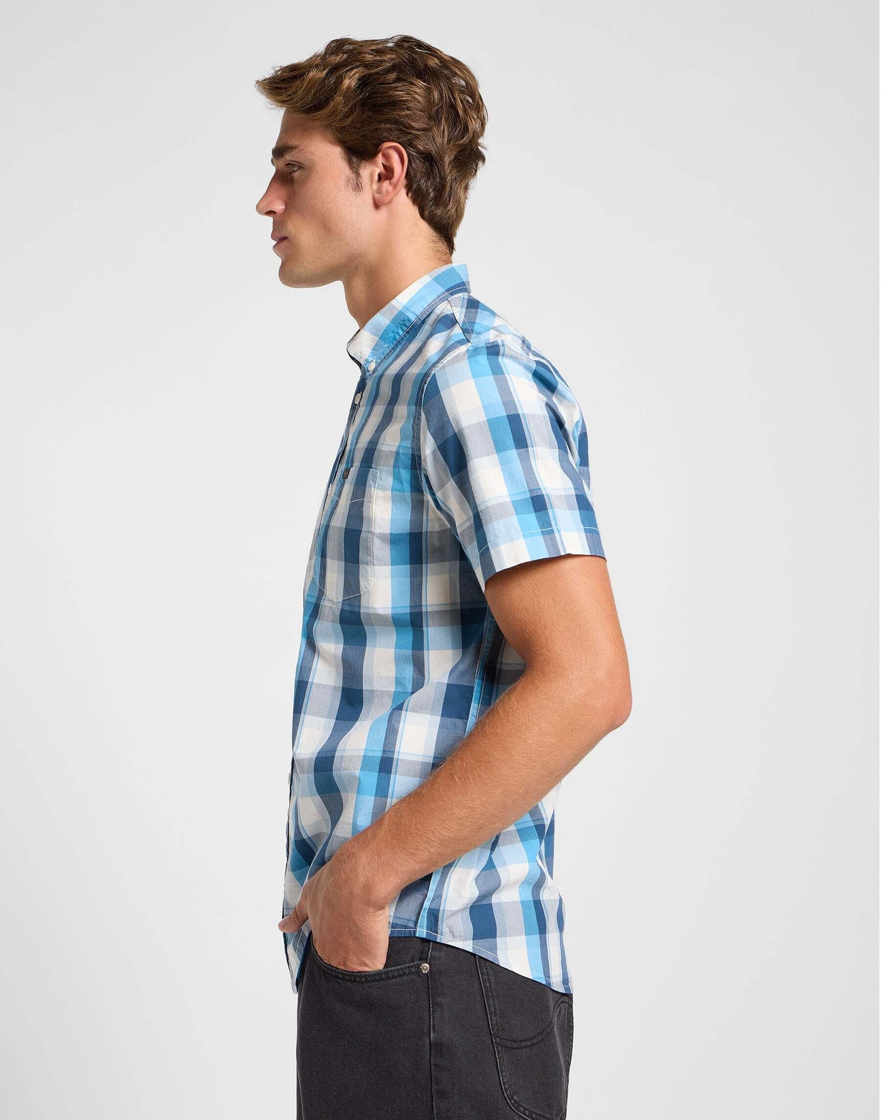 Lee Chemise Manches Courtes Carreaux  