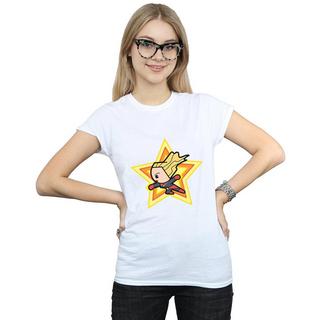 Captain Marvel Chibi Star T-Shirt  