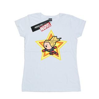 Captain Marvel Chibi Star T-Shirt  
