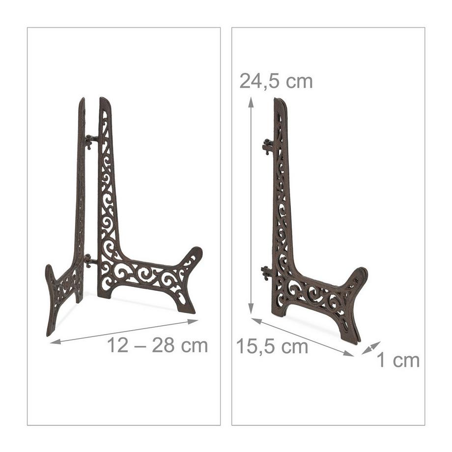 B2X  Antiker Kennzeichenhalter 