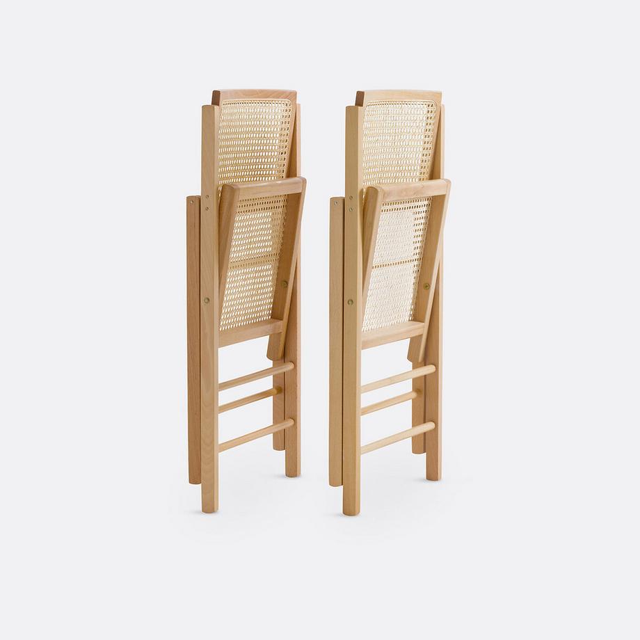 La Redoute Intérieurs 2er-Set Klappstühle Rivia  