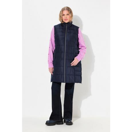 Ulla Popken Gilet trapuntato con cappuccio linea A  