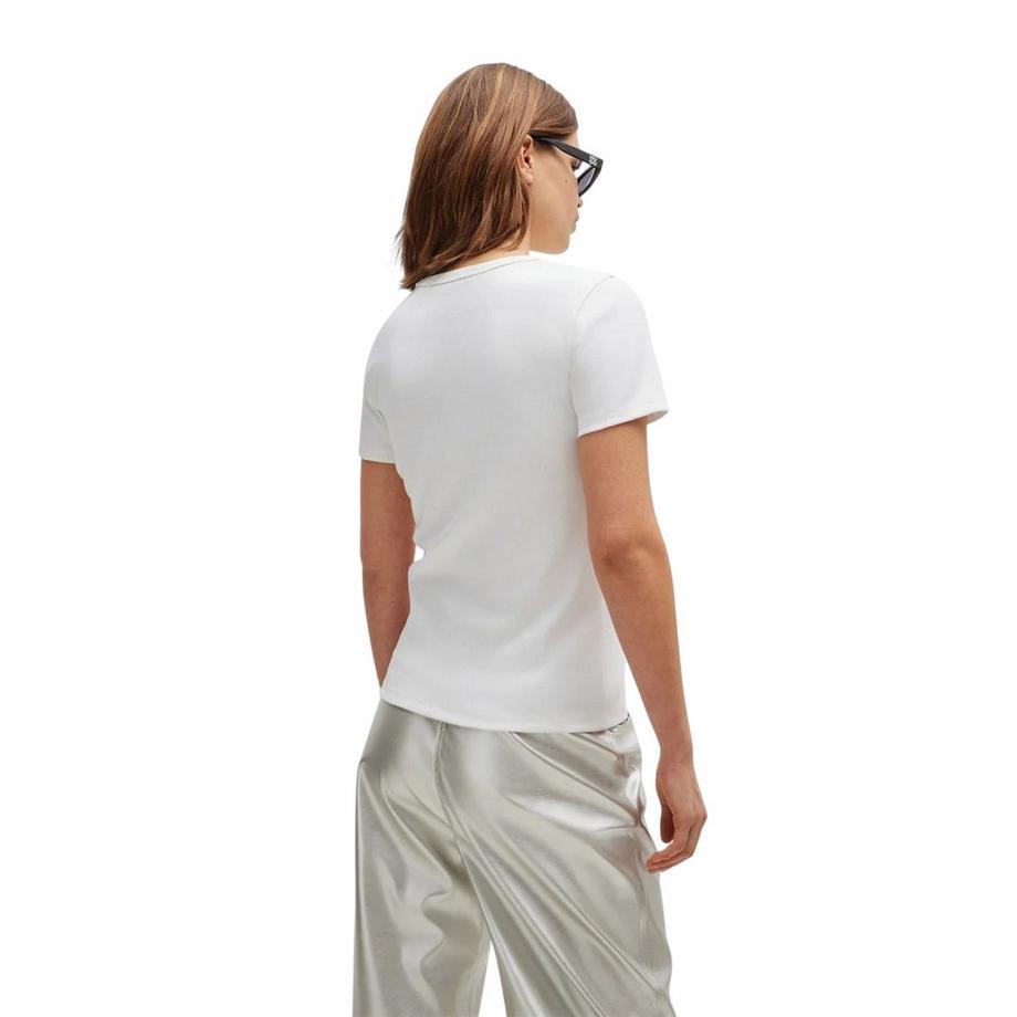 HUGO Regular Fit T-Shirt mit Gesticktem Logo  