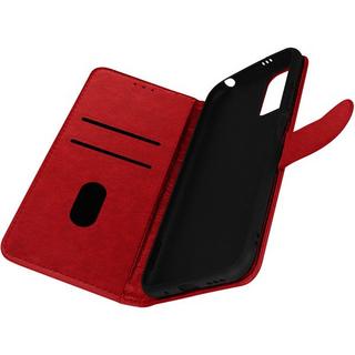 Avizar  Étui Folio Xiaomi Redmi Note 10 5G Rouge 