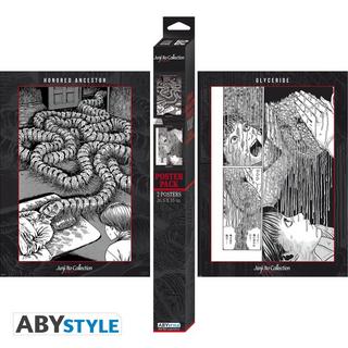 Abystyle  Poster - Pack de 2 - Junji Ito - Artworks 