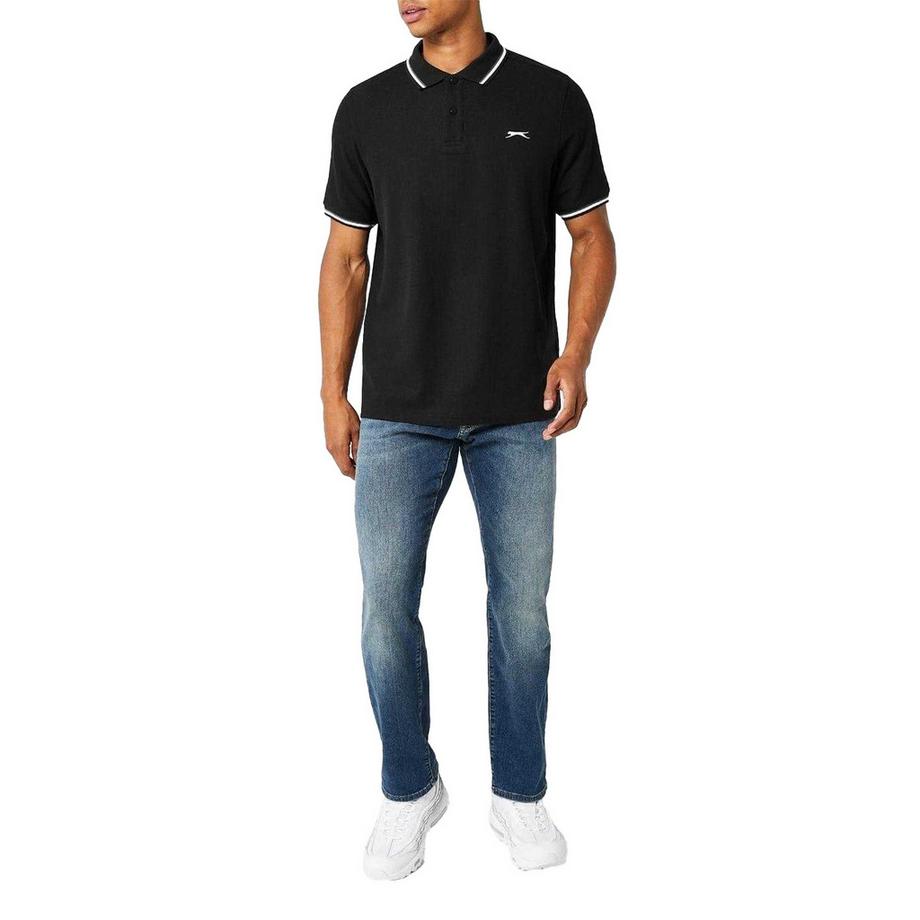 Slazenger Polo à Bordure Contrastée  