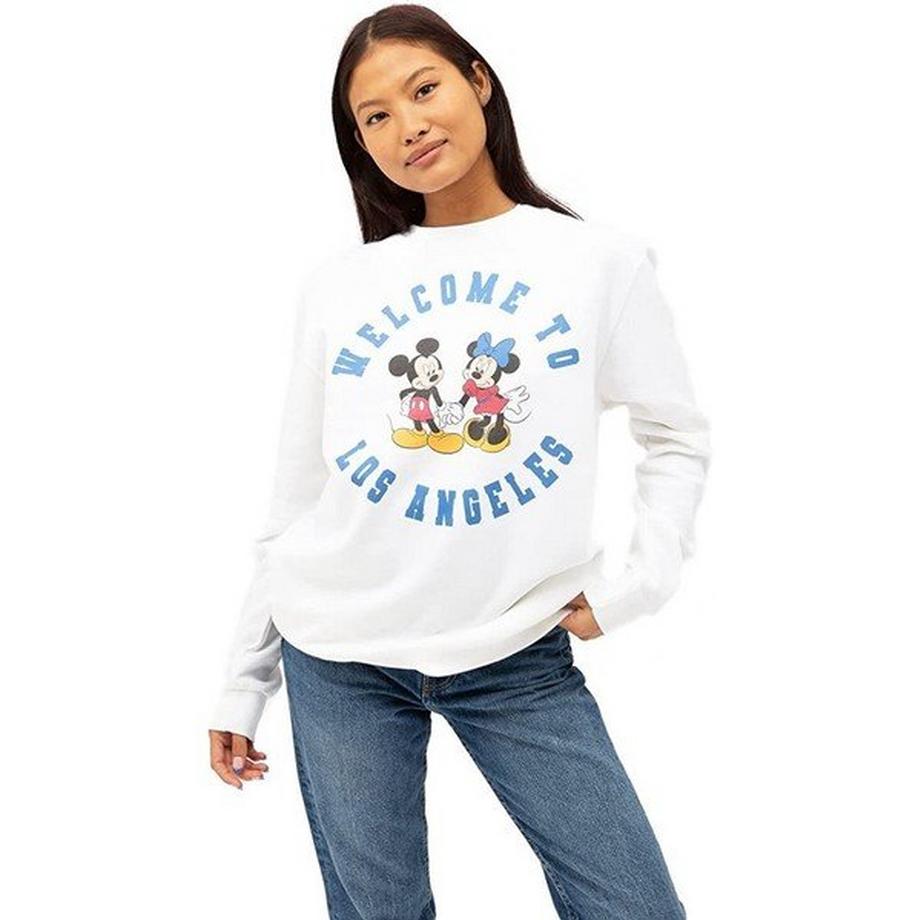 Disney Los Angeles Mickey Minnie Mouse Sweatshirt  