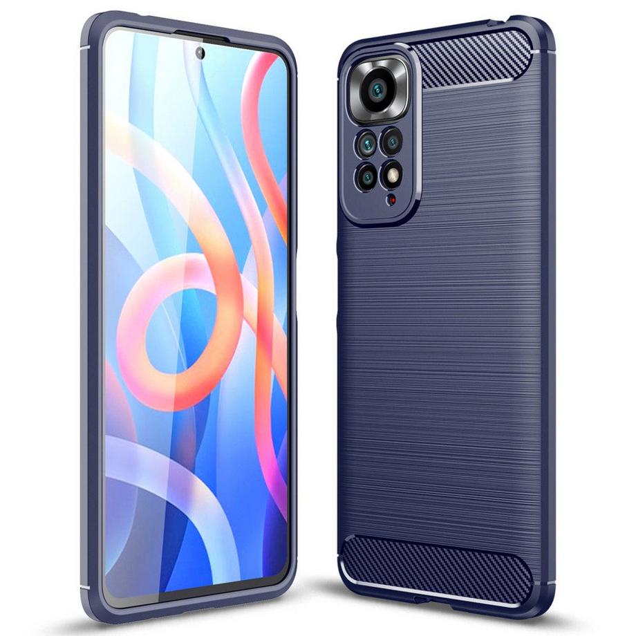 Xiaomi Redmi Note 11 - Housse Mã©Tal Look Carbone