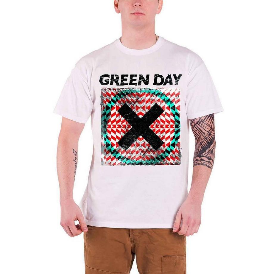 Green Day Green Day Xllusion T-Shirt Imprimé Logo  