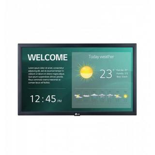 LG  LG 22SM3G-B Signage-Display Digital Beschilderung Flachbildschirm 54,6 cm (21.5") IPS WLAN 250 cdm² Full HD Schwarz Eingebauter Prozessor 167 