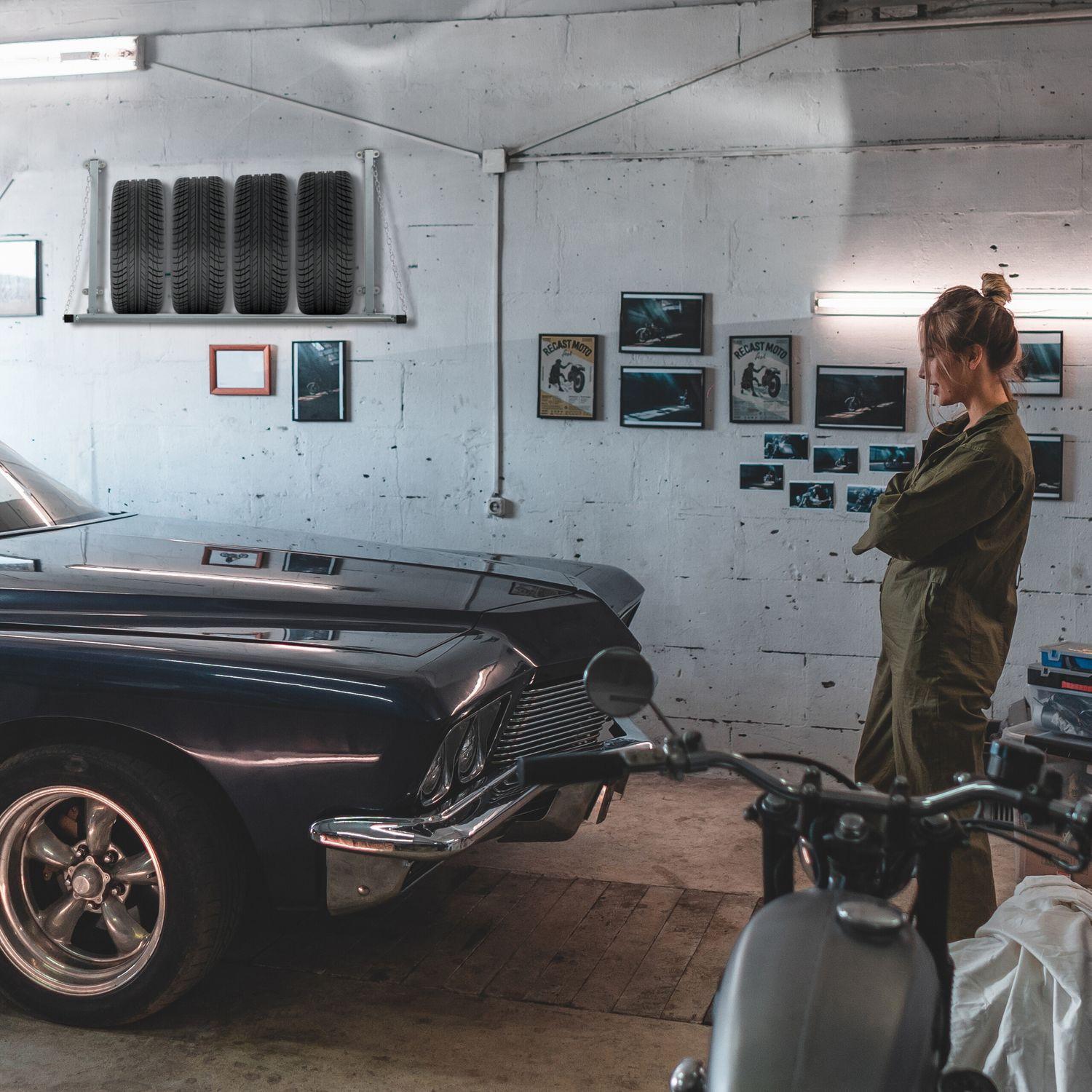 B2X Reifenhalter zur Wandmontage  