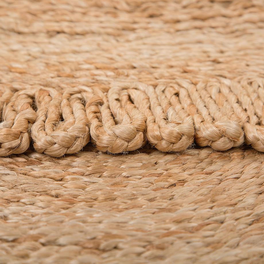 Beliani Teppich aus Jute  ERENCE  