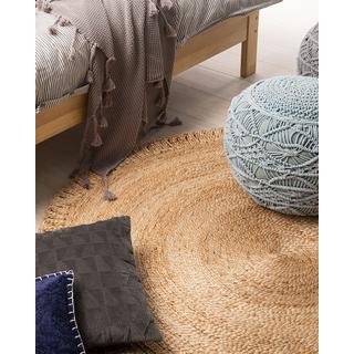 Beliani Tapis en Jute Boho ERENCE  