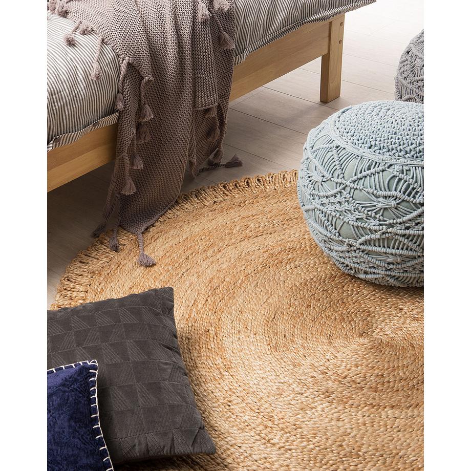Beliani Teppich aus Jute  ERENCE  