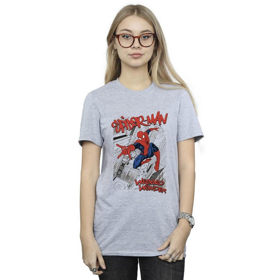 MARVEL Spider-Man Grafikdruck T-Shirt  