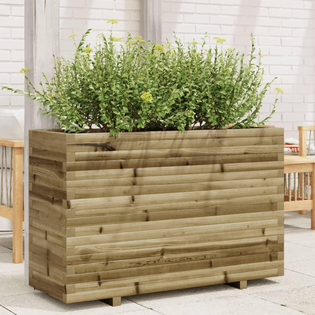 VidaXL fioriera da giardino Legno di pino impregnato  