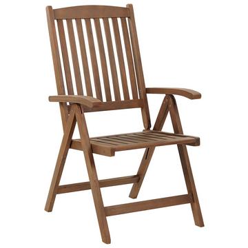 Sedia da giardino en Legno d'acacia Rustico AMANTEA