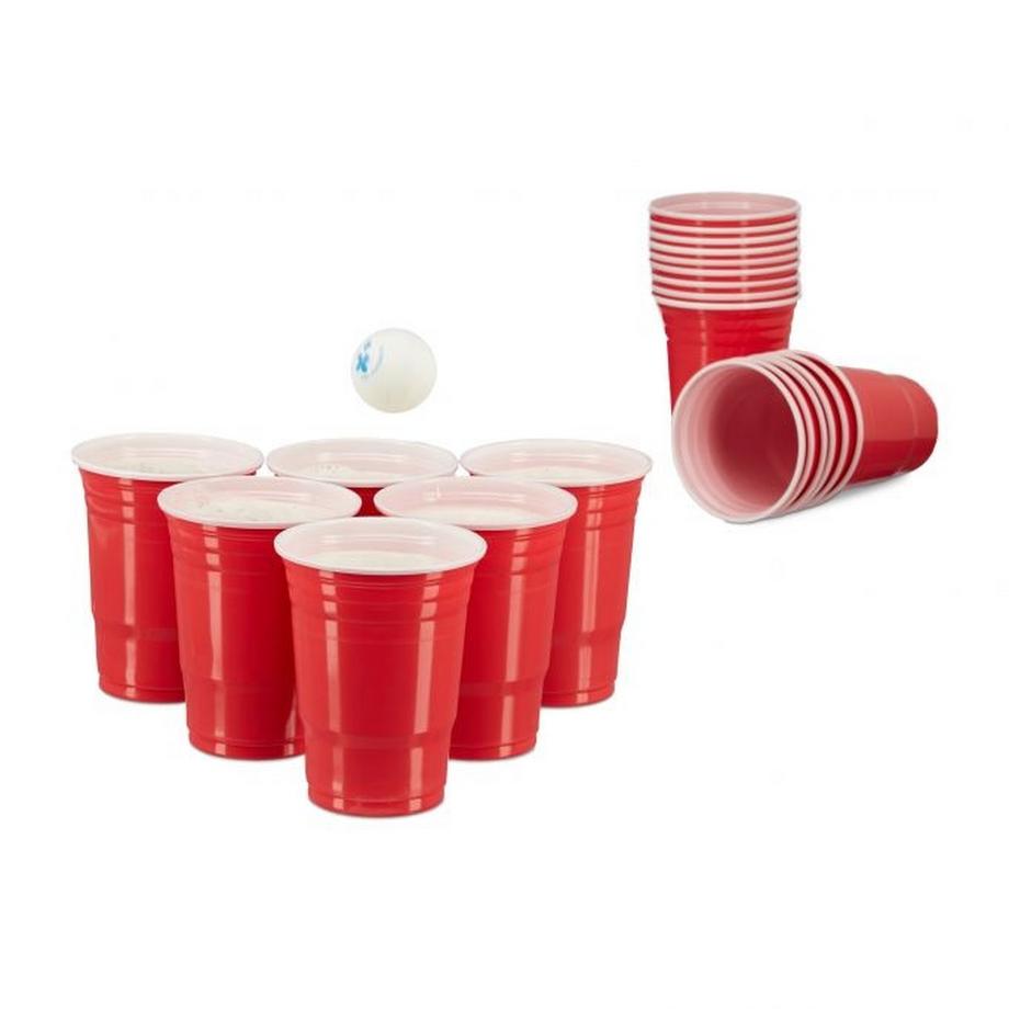 B2X  Boccali da birra pong in set da 50 