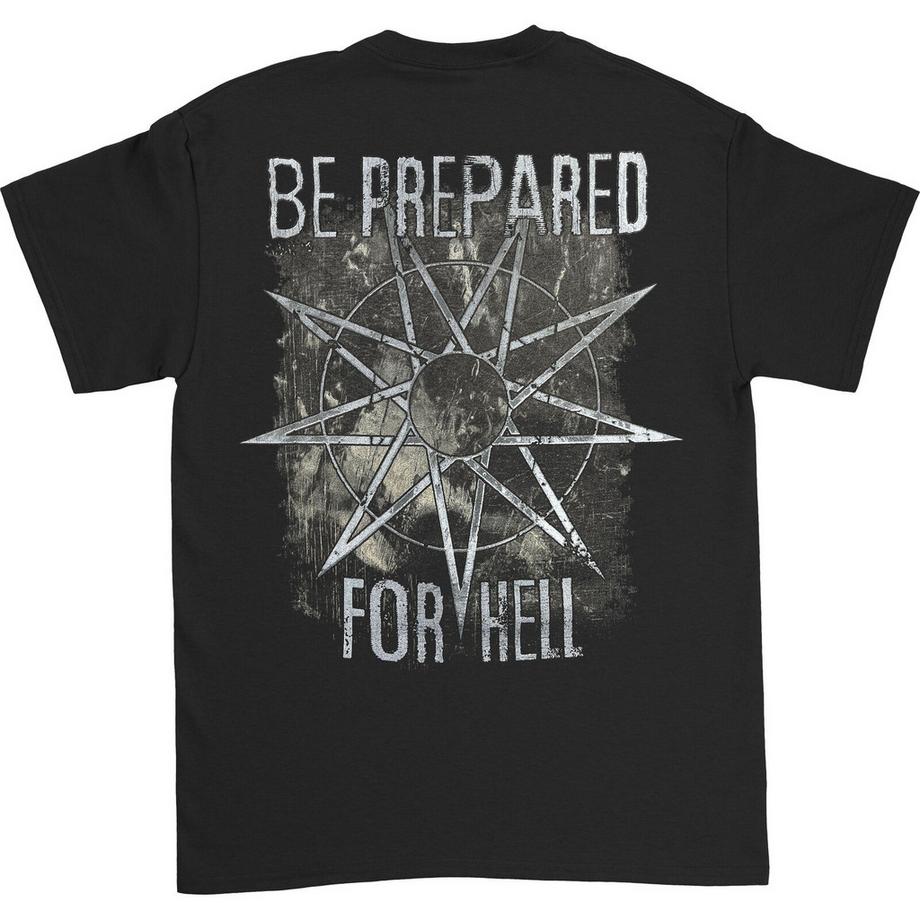 Slipknot Skull Grafikdruck T-Shirt  