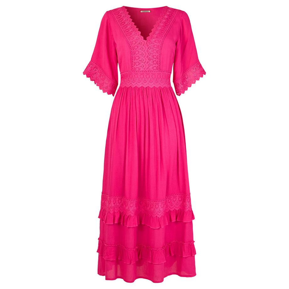 Joe Browns PETITE Boho Maxikleid Spitzenbesatz  