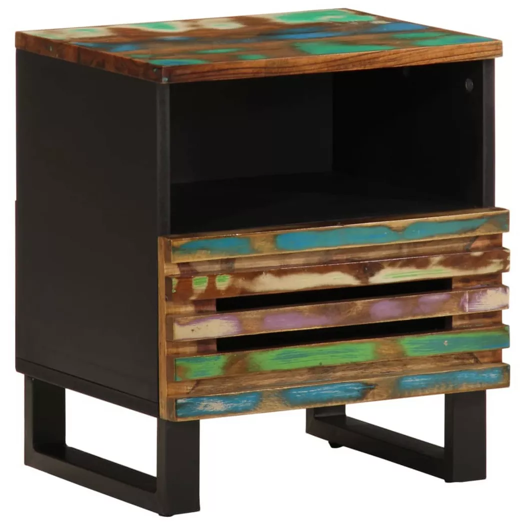 VidaXL - Table de chevet bois, One Size, Marron