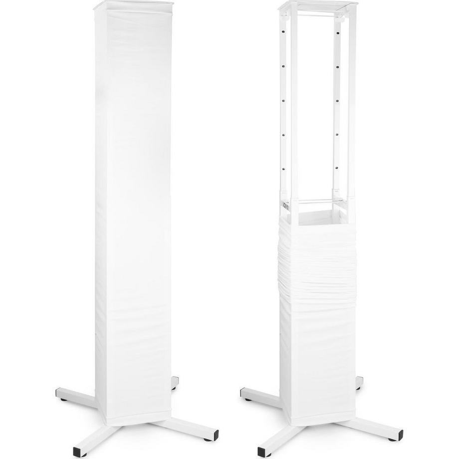 Vonyx  Vonyx DJP165 DJ Pavimento Metallo Nero, Bianco 