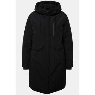 Ulla Popken HYPRAR Cappotto funzionale impermeabile con cerniera a cursore doppio  