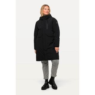 Ulla Popken  HYPRAR Funktionsmantel, wasserdicht, 2-Wege-Zipper 