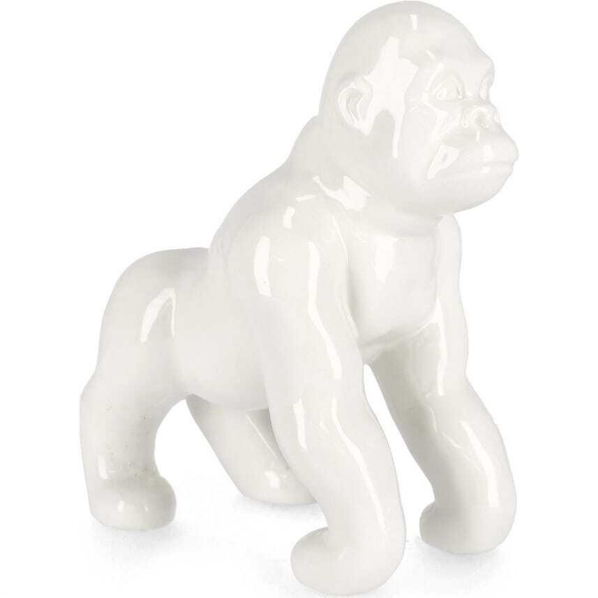 mutoni  Deko Objekt Gorilla Mowgli weiss 23 