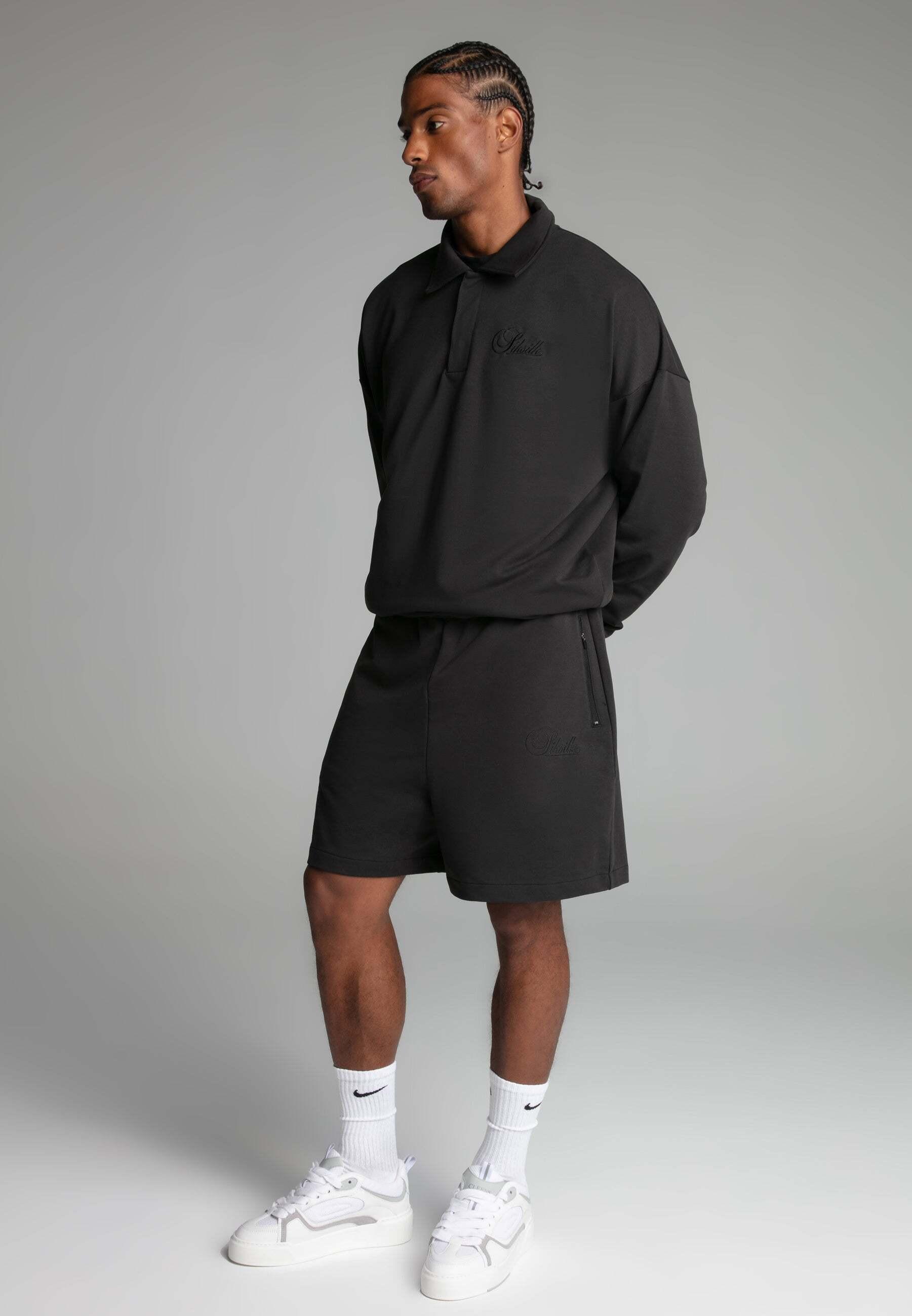 Sik Silk Sweatshirt Polo  