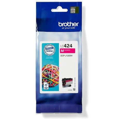 brother  LC-424M cartouche d'encre 1 pièce(s) Original Magenta 