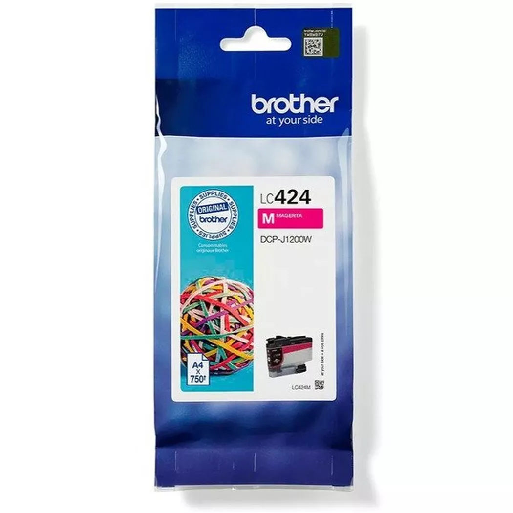 Brother – LC-424M Druckerpatrone 1 Stück(e) Original Magenta, One Size