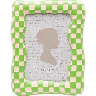 KARE Design Cadre photo Checker vert 13x18  