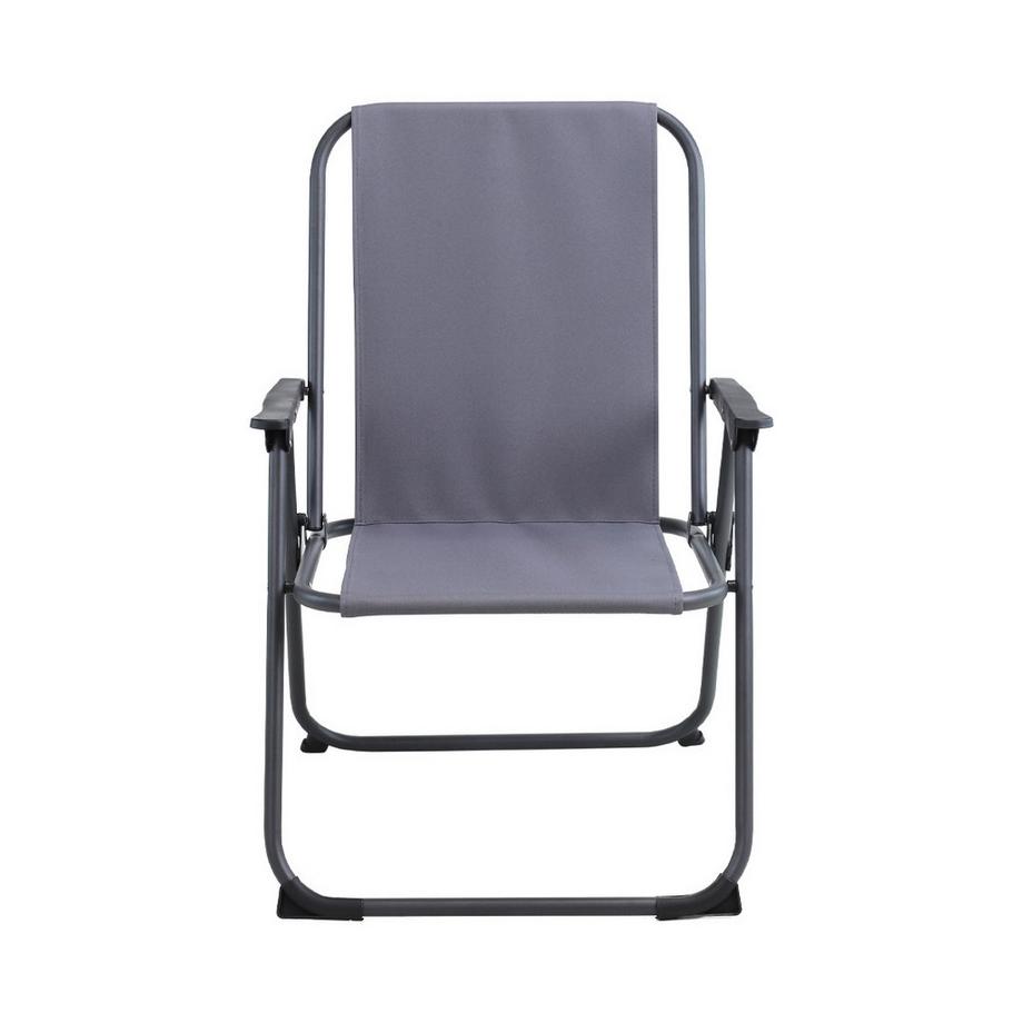 Contini  Chaise de camping anthracite 