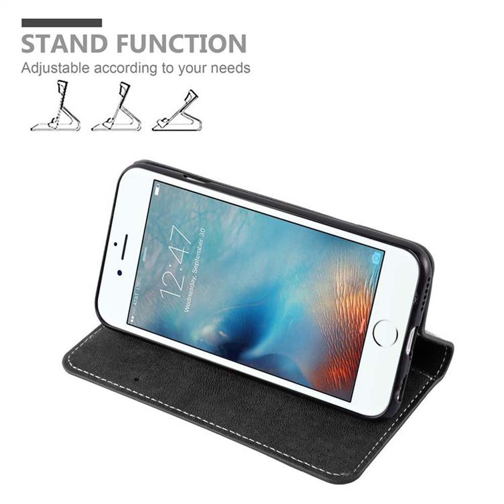 Cadorabo  Housse compatible avec Apple iPhone 6 PLUS / 6S PLUS - Coque de protection avec fermeture magnétique, fonction de support et compartiment pour carte 