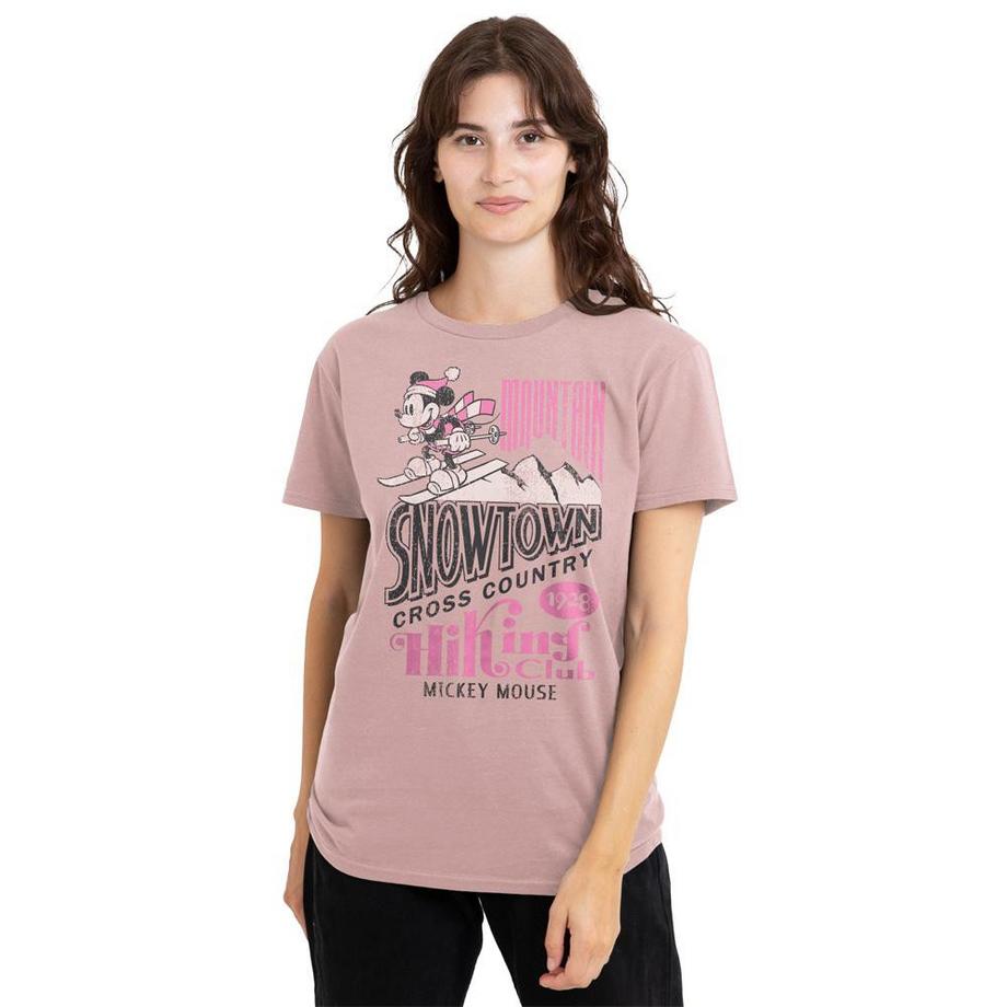 Disney Mickey Mouse Snowtown Ski T-Shirt  