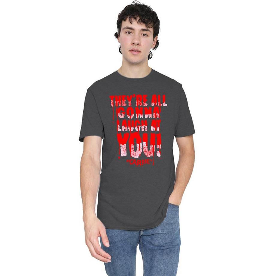 Carrie  Laugh At You T-Shirt, Meliert 