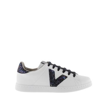 scarpe da ginnastica glitterate "v" da