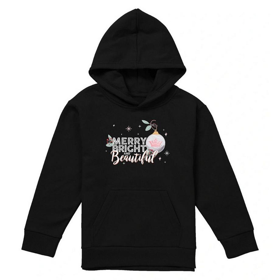 Merry, Bright And Beautiful Kapuzenpullover, Weihnachtliches Design