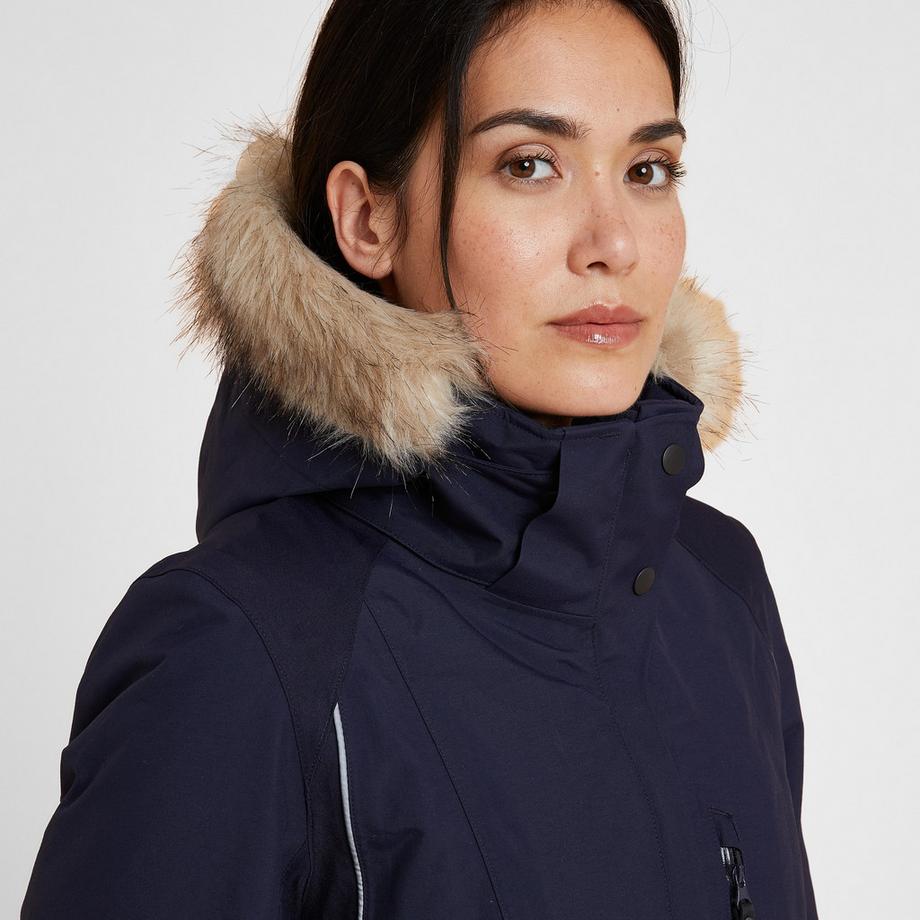 FOUGANZA 580 Veste d'équitation d'hiver imperméable  