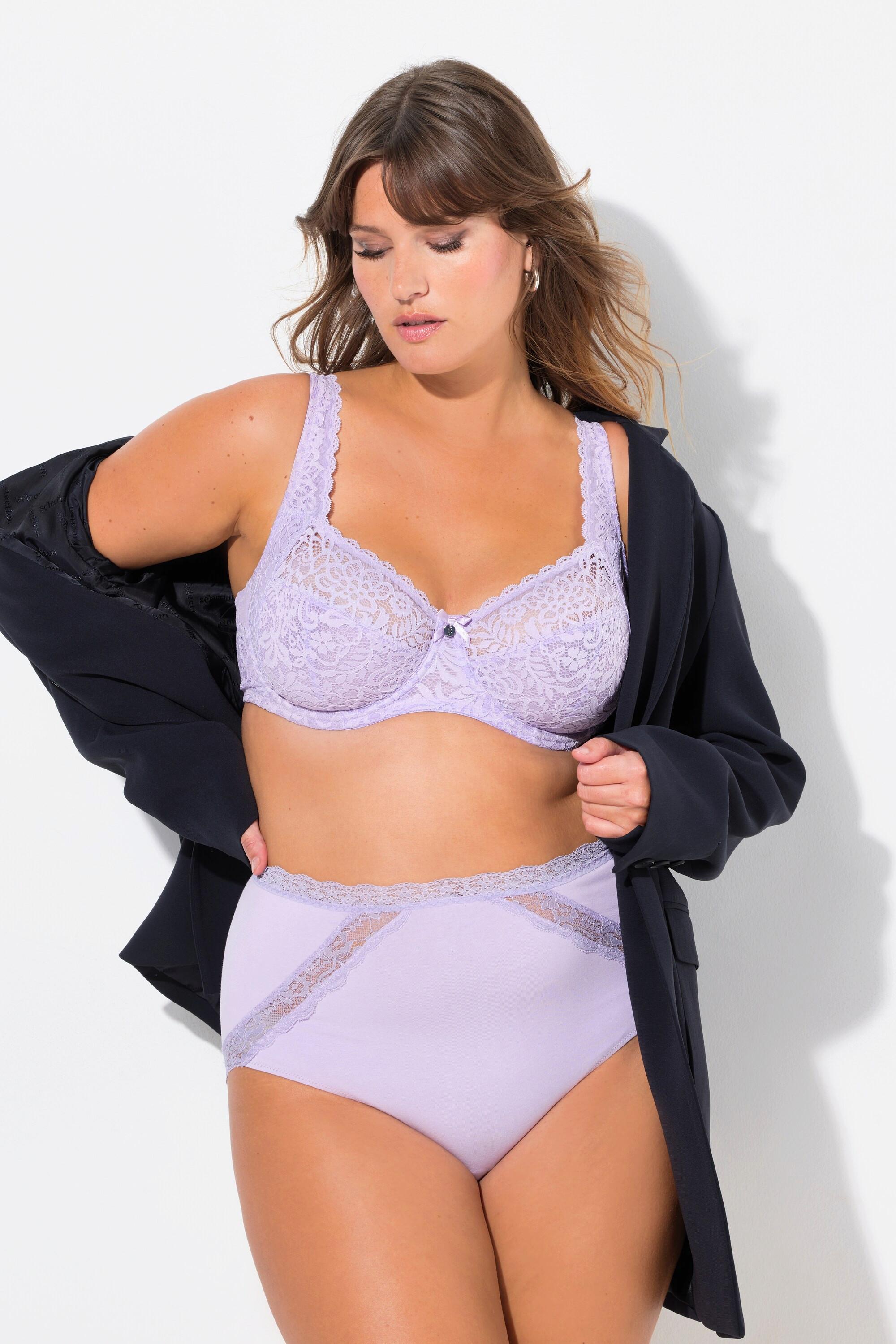 Ulla Popken Culottes Maxi Lot de 2 Dentelle  