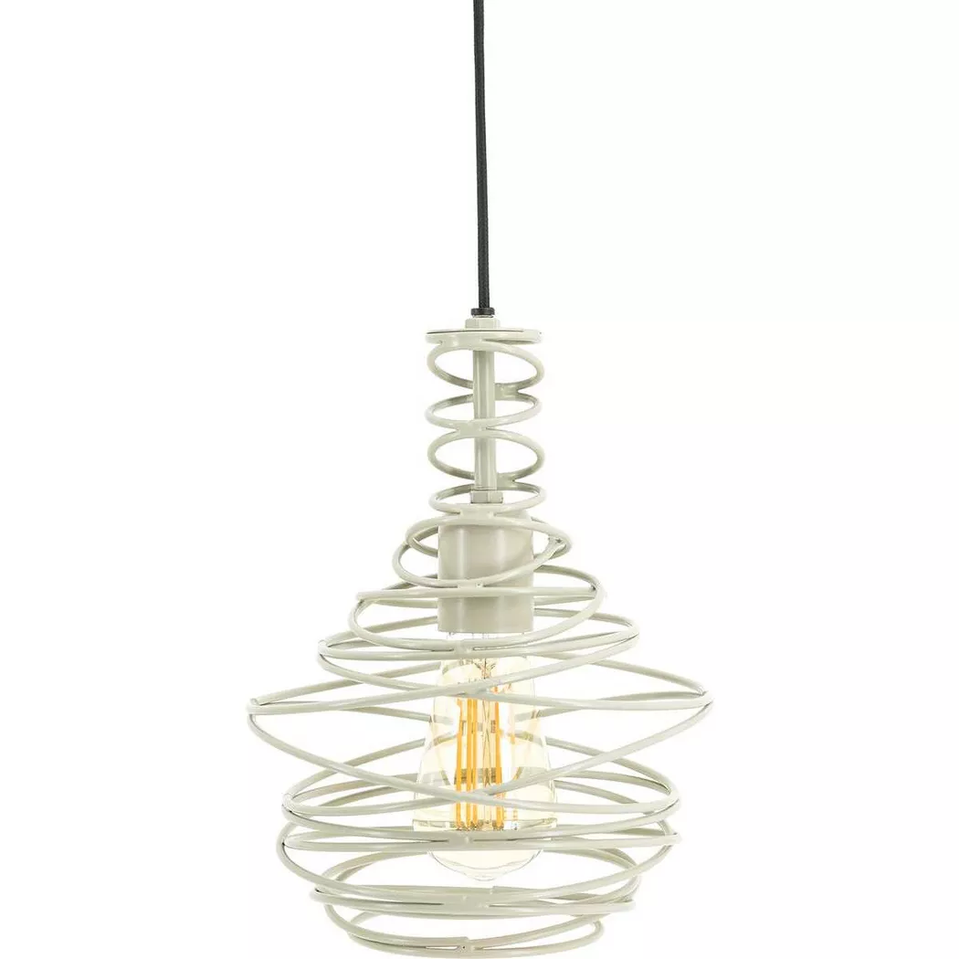 mutoni – Hängeleuchte Coil, One Size, Beige